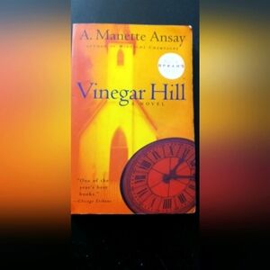 Vinegar Hill by A. Manette Ansay - Yellow Orange Cover